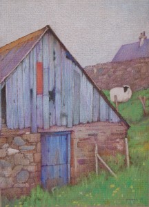 First Place-Leslie Hawes-Wool-colored pencil