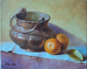 Yervand Hmayakyan_Copper Pot_ -oil
