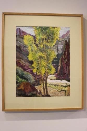 Janet Haney, 
Cottonwood in a Canyon